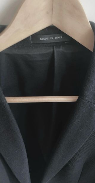 Giacca emporio Armani monopetto in lana vergine