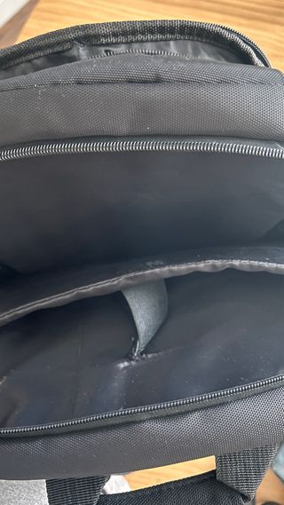 Mochila portátil negra The Valley 15,6''