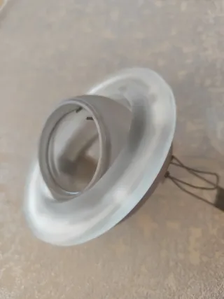 12 Ojos de buey cristal y metal. Los 12 por 30€.