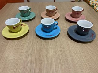 Set 6 Tazzine Caffè Battista Porcellana