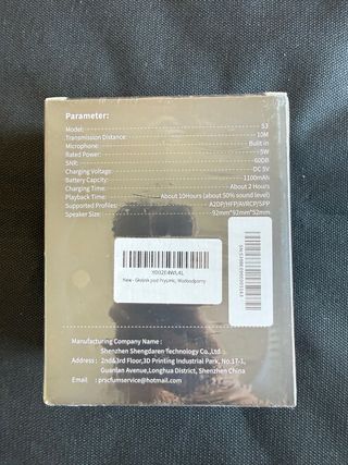 Altavoz Ducha Bluetooth Multicolor