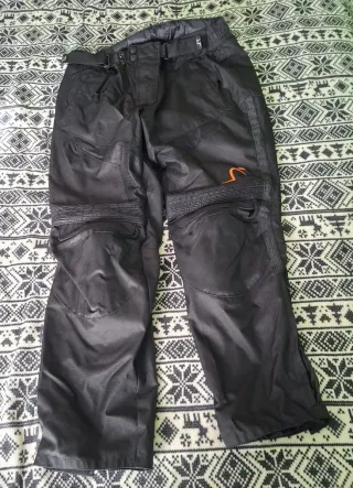 Pantalón de moto negro