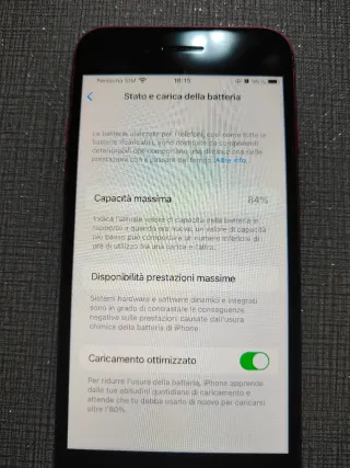 iPhone SE (2ª gen) Rosso