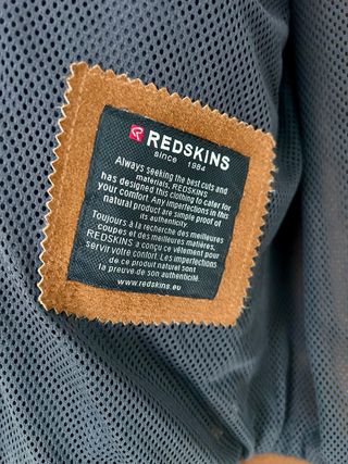 Chaqueta Bomber Ante Redskins Talla L