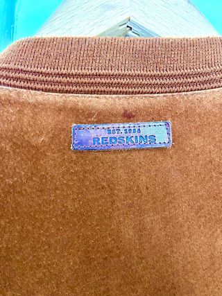 Chaqueta Bomber Ante Redskins Talla L