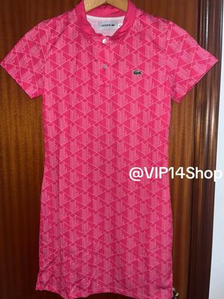 Vestido Lacoste Rosa desde la S a la xxl