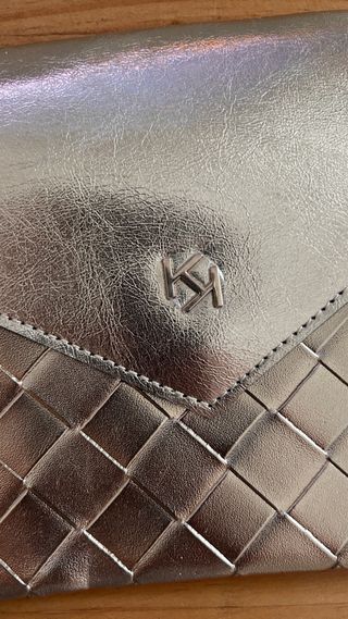 Clutch Kiko Milano Dorado Edición Holiday Nuevo