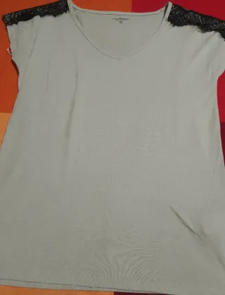 Blusa Mujer INEXTENSO Beige Talla XS