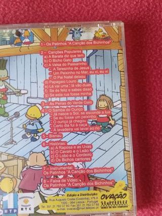 Disco CD "Os Patinhos" - A Canção dos Bichinhos