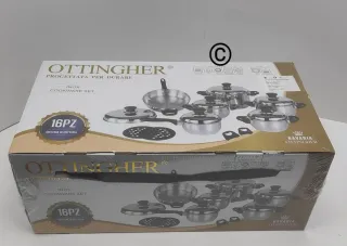 Batteria pentole 16 pezzi