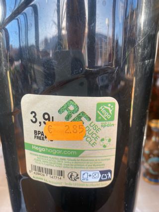 3 Vasos para plantas pretos