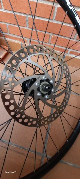 Llanta de Bicicleta con Disco de Freno