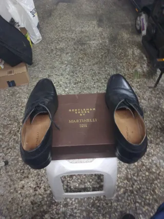 Zapatos Martinelli Negros Hombre.