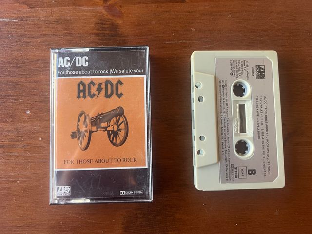AC/DC - For Those About To Rock Cassette