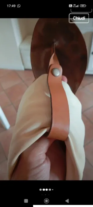 Sandali infradito donna 39