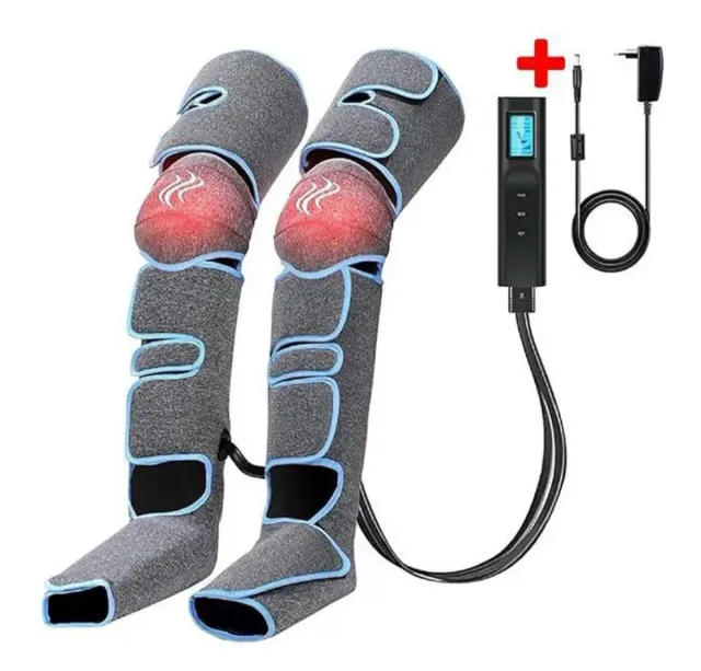 Masajeador Piernas Compresión Aire Calor Nuevo
