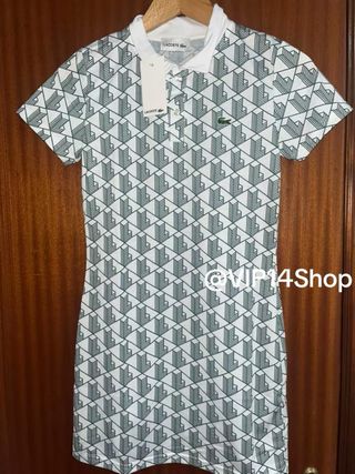 Vestido Lacoste Blanco s a xxl
