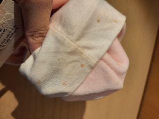 Berretto e calzini neonato rosa