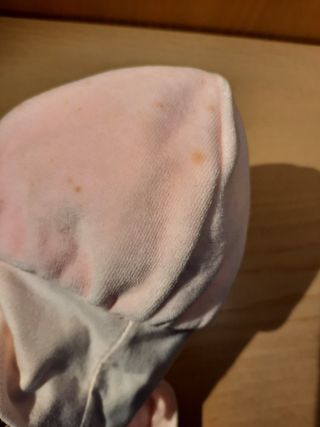 Berretto e calzini neonato rosa