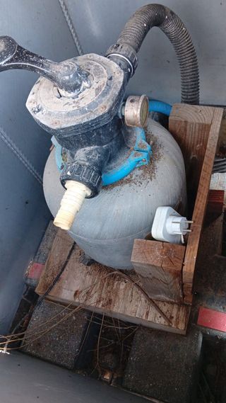 Piscina desmontable con motor de piscina incluido