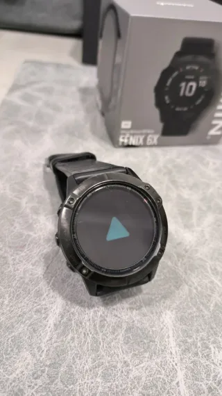 Garmin Fenix 6X Pro Smartwatch Negro/Plata