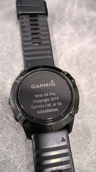 Garmin Fenix 6X Pro Smartwatch Negro/Plata