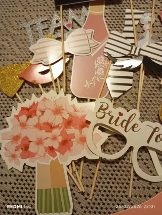 Surtido Photocall Fiesta Boda