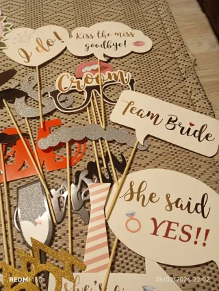 Surtido Photocall Fiesta Boda