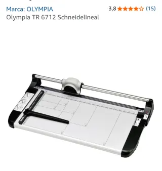 Cortadora de papel Olympia TR 6712