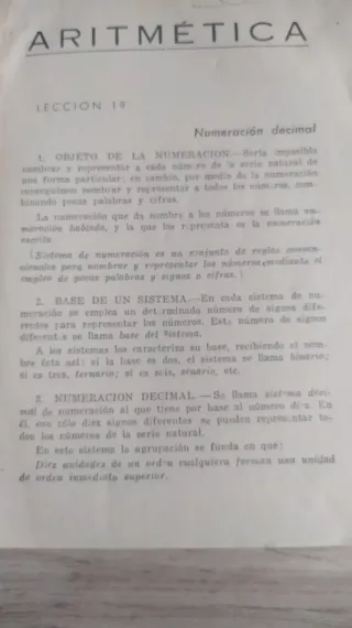 Libro matemáticas bachillerato 1938