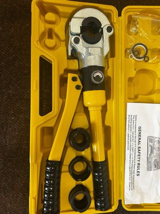 Prensa Hidráulica Multicapa + Accesorios