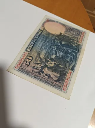 Billete 50 Pesetas 1928 El Banco de España