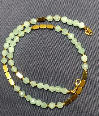 Collana Avventurina ematite