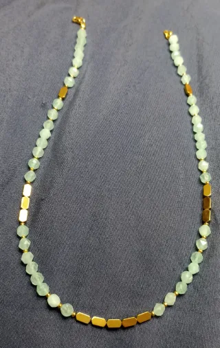 Collana Avventurina ematite