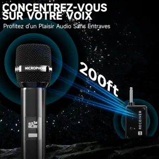 Micrófonos Inalámbricos con Receptor