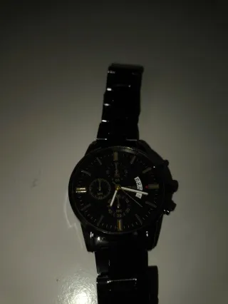 Reloj REYROS Negro y Dorado