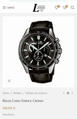 Reloj Casio Edifice EFR-510L