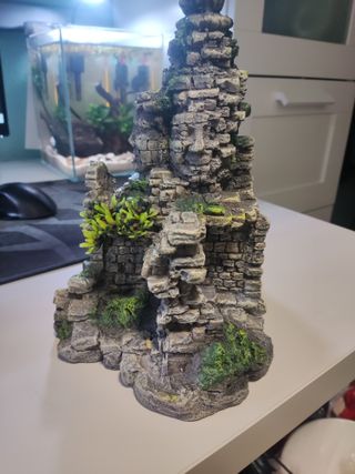 Decoración Acuario Ruinas Angkor