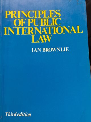 Principles of Public International Law