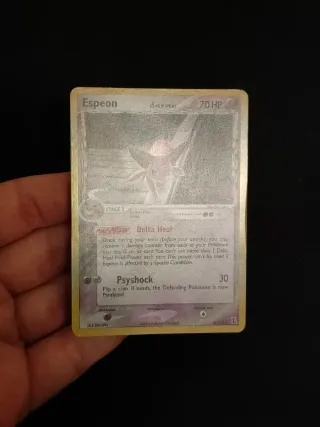 Pokémon Card Espeon Delta Species 4/113 Holo Eng