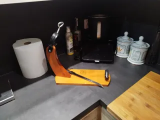 Jamonero de madera Navidul