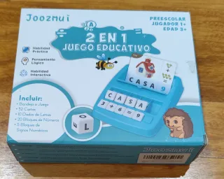 Juego Educativo Joozmui 2 en 1