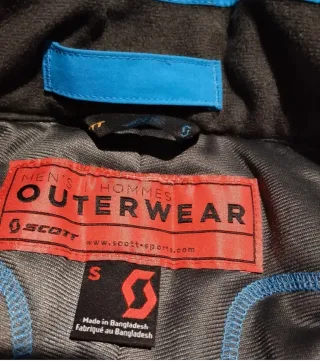 Pantalón esquí Scott azul Gore tex