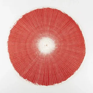 4 Manteles Individuales Redondo Mimbre