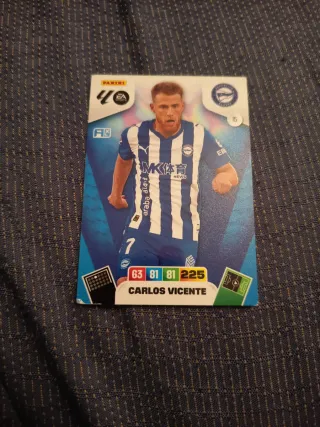 Cromo Adrenalyn XL Carlos Vicente