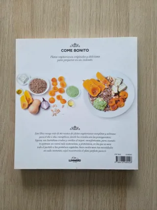 Libro "platos vegetarianos nutritivos"