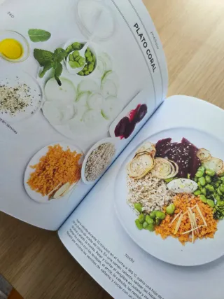 Libro "platos vegetarianos nutritivos"