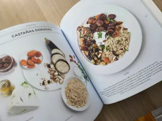 Libro "platos vegetarianos nutritivos"