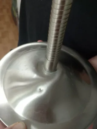 Flexo Ikea Metálico Plateado