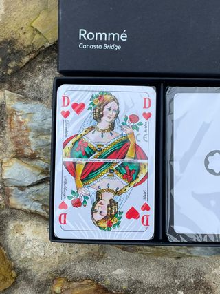 Baralhos de Cartas Montblanc de Jogo Novas Caixa